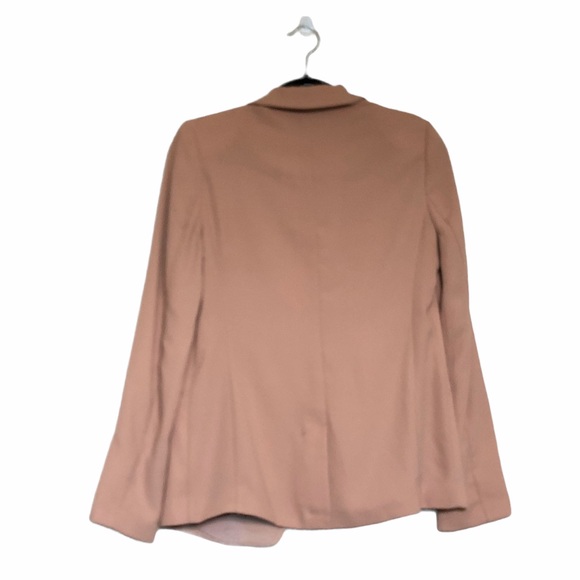 Lauren Conrad Taupe Crepe Boyfriend Blazer Size 6 - Picture 12 of 15